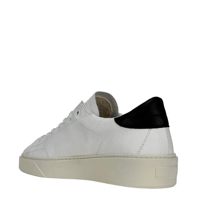 Date Sneaker Levante Calf, M381.lv.ca.wb, , Bianca Nero, Bassiniboutique.it, 2023 p/e