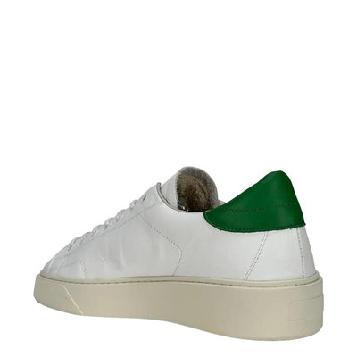 Date Sneaker Levante Calf, M381.lv.ca.wg, , Bianca Verde, Bassiniboutique.it, 2023 p/e
