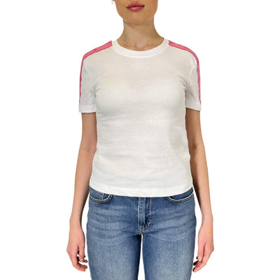 Ferragni t Shirt mc, 72cbht20.cjt00, Logo Tone Down Jersey, 003 Bianco, Bassiniboutique.it, 2022 p/e