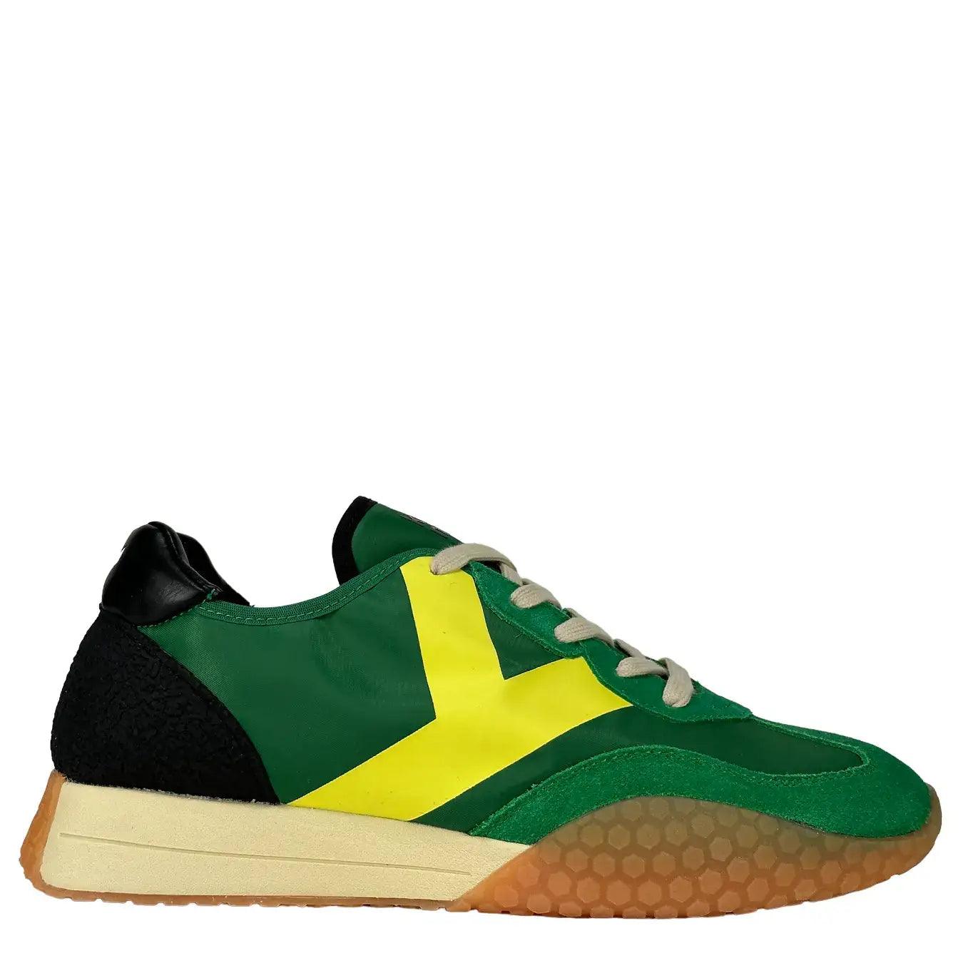 keh noo Sneakers, Km9313, Logo Bianco, Green Wht, Bassiniboutique.it, 2023 p/e