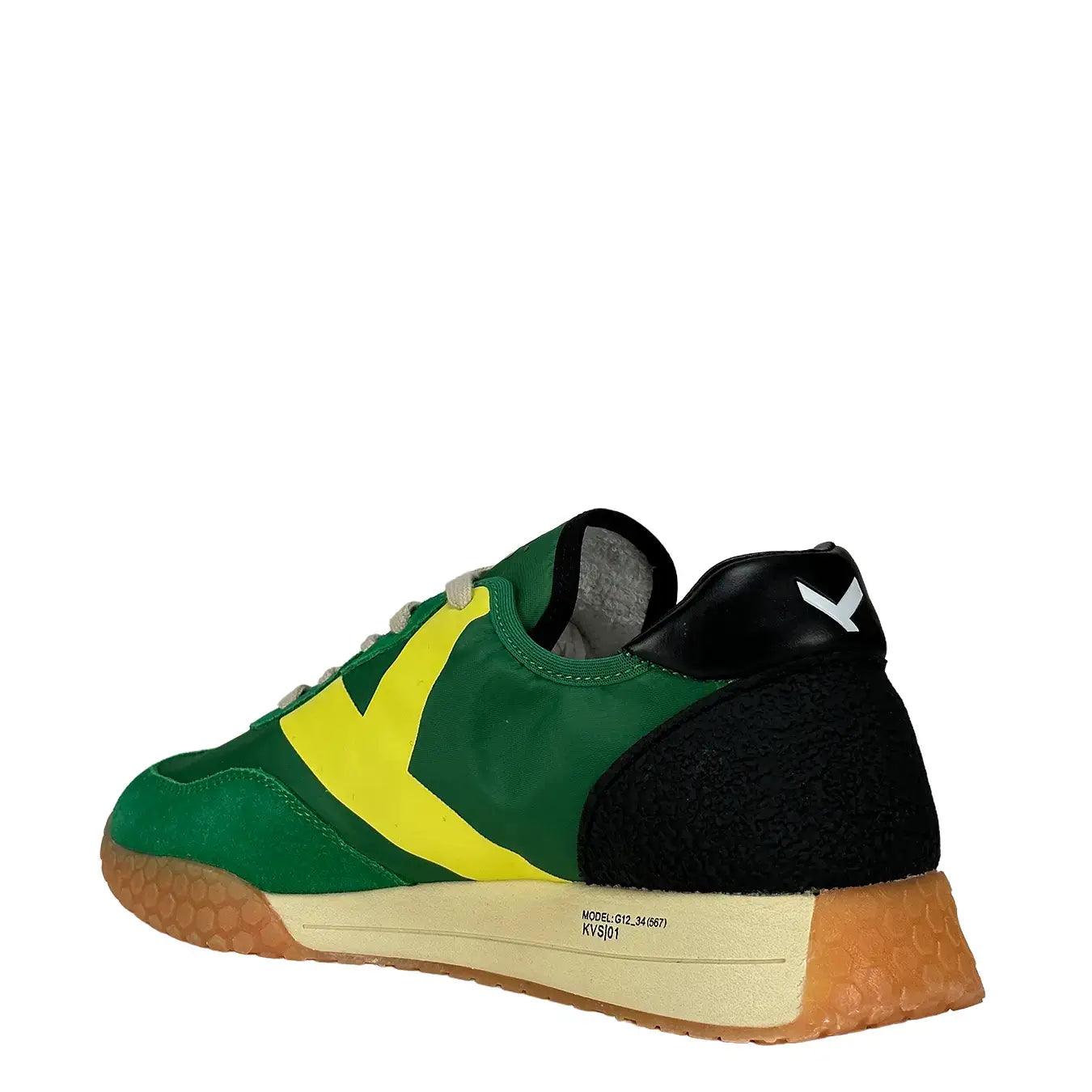 keh noo Sneakers, Km9313, Logo Bianco, Green Wht, Bassiniboutique.it, 2023 p/e
