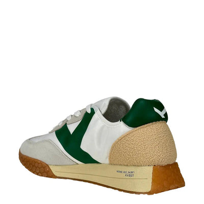 keh noo Sneakers, Km9313, Logo Verde, wht Green, Bassiniboutique.it, 2023 p/e