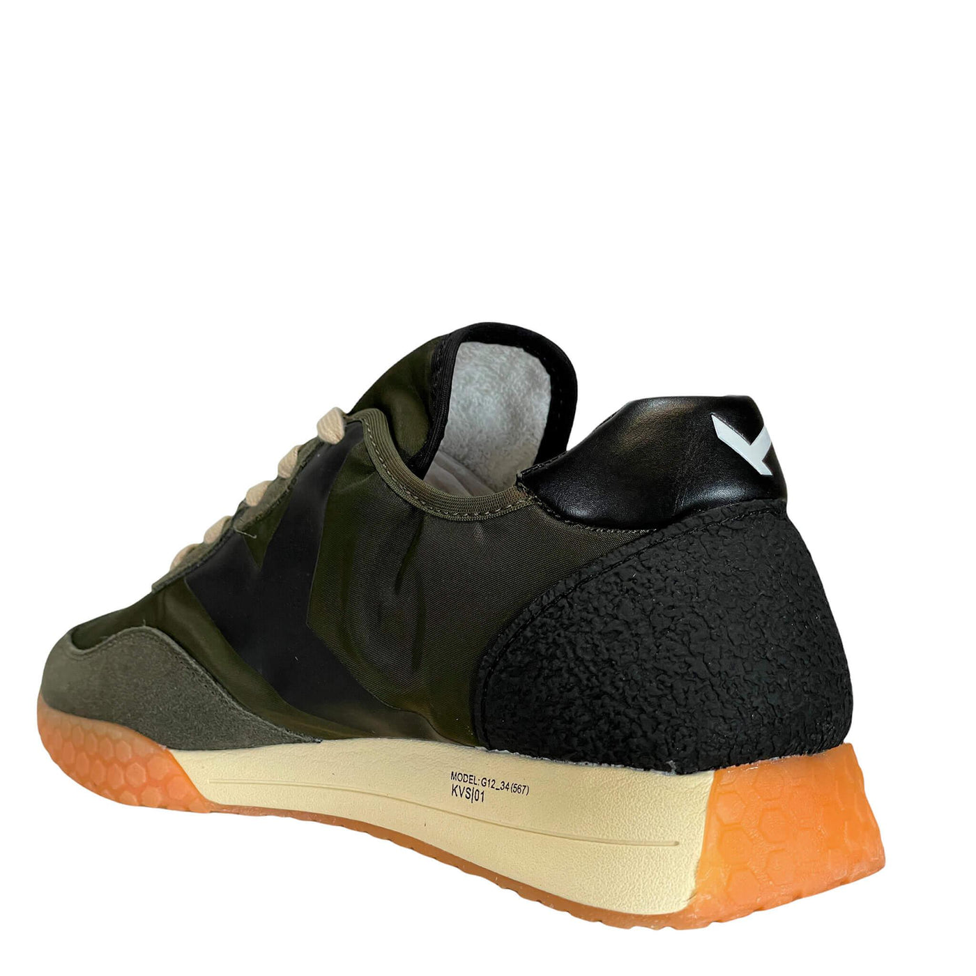 Kehnoo Sneakers Bassa, Km9313, , Verde Militare, Bassiniboutique.it, 2022 p/e